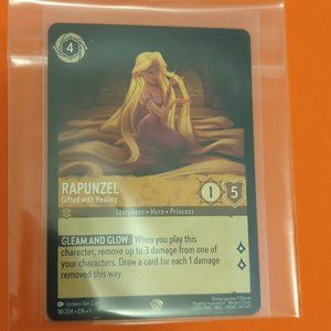 Disney Lorcana Rapunzel Gifted with Healing 18/204 - Non Foil - LP